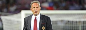 WCENTER 0XPICDWJMC Milan Sinisa Mihajlovic gestures during the Italian Serie A soccer match ACF Fiorentina vs Ac Milan at Artemio Franchi stadium in Florence, Italy 23 August 2015. ANSA/MAURIZIO DEGL INNOCENTI